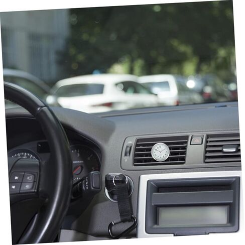 Dashboard Clock Adhesive Auto Vehicle Luminous for Cars SUV Home Office Stable Installation Accurate Display Decorative and Portable in Kuwait