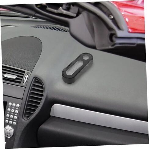 Cabilock Mini Clock with Backlight and Real Temperature Display Portable Electronic Dashboard Timer for Accurate Timekeeping and Vehicle Interior Monitoring in Saudi Arabia
