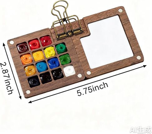 Mini Travel Watercolor Paint Set Portable Watercolor Kit tobios kits watercolor set for Artists and Beginners in Saudi Arabia
