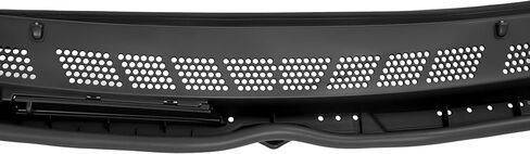 Windshield Wiper Cowl Panel Compatible with 2006-2011 Honda Civic Excluded Si, Replacement for 74200SNAA00 Air Inlet Window Cover Cowl Top Front Center Textured Black Plastic PP in Saudi Arabia