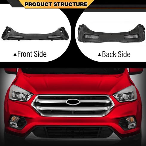 Windshield Wiper Cowl Top Panel Compatible with Ford Escape 2013-2019 CJ5Z78022A68A, CJ5Z-78022A68-A in Saudi Arabia