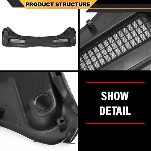 Windshield Wiper Cowl Top Panel Compatible with Ford Escape 2013-2019 CJ5Z78022A68A, CJ5Z-78022A68-A in Saudi Arabia