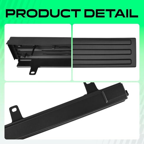 YHTAUTO Tailgate Molding Cap Fit for Ford F-150 2009-2014 | Texture Black Rear Right Passenger Side Tailgate Top Cap Protector Molding Trim Cover in Saudi Arabia