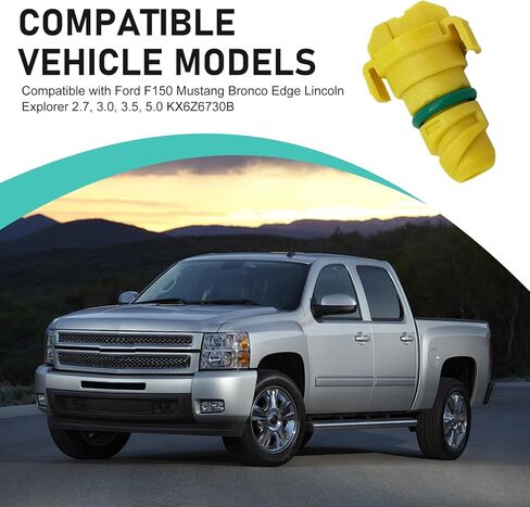 3 PCS Plastic Oil Drain Plug, Leak-proof Engine Oil Pan Drain Screw with Rubber Ring, Replace for OEM #KX6Z6730B, Compatible with Ford F150 Edge Navigator (Yellow) in Saudi Arabia