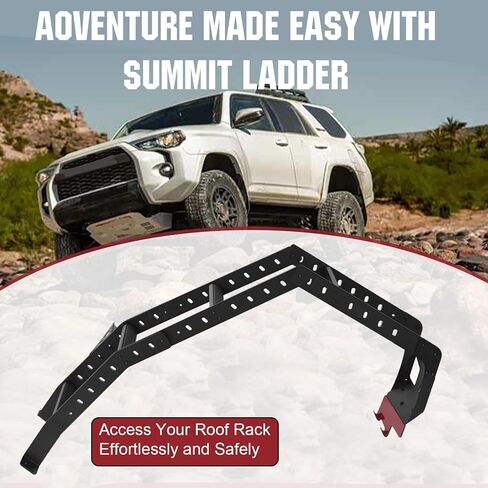 Generic Rear Ladder Tailgate Hatch Ladder for Toyota 4Runner 2010-2024 Car Accessories in Saudi Arabia