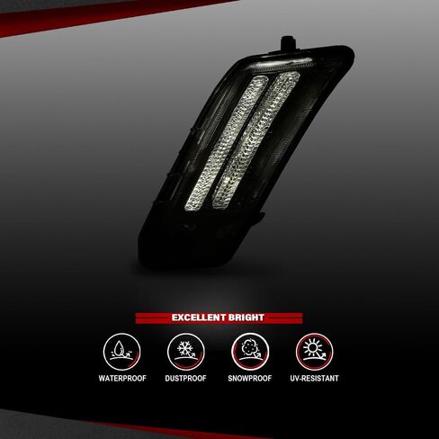 مصباح LED للضباب الأمامي من CHEDA متوافق مع فولفو XC60 2010-2013 31290873، 31290874 أبيض in Kuwait