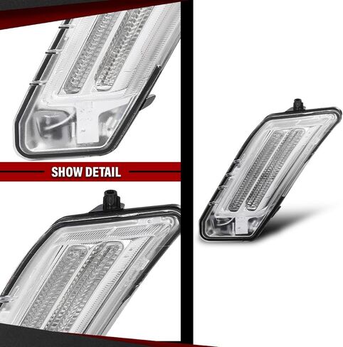 مصباح LED للضباب الأمامي من CHEDA متوافق مع فولفو XC60 2010-2013 31290873، 31290874 أبيض in Kuwait