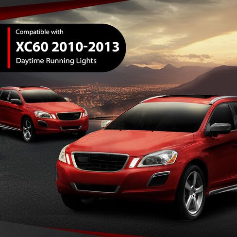 مصباح LED للضباب الأمامي من CHEDA متوافق مع فولفو XC60 2010-2013 31290873، 31290874 أبيض in Kuwait