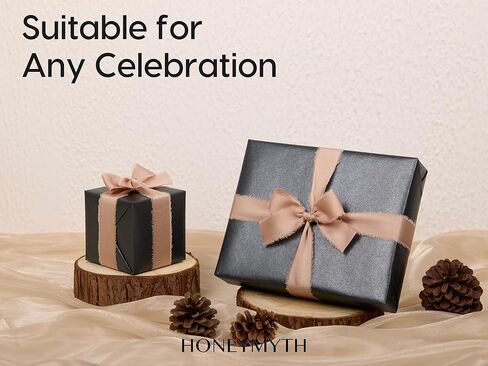 HONEYMYTH Green Christmas Wrapping Paper Roll 17"x197" – Recyclable Gift Wrap with Pearl Finish for Christmas Presents, Holiday Gift Wrapping & Seasonal Crafts in Saudi Arabia