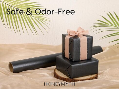 HONEYMYTH Green Christmas Wrapping Paper Roll 17"x197" – Recyclable Gift Wrap with Pearl Finish for Christmas Presents, Holiday Gift Wrapping & Seasonal Crafts in Saudi Arabia
