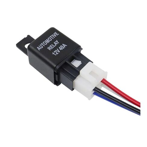 for Four-Pin Normally Open Electric Window 40A Automotive Relay with Socket 12V24V(D) in Saudi Arabia