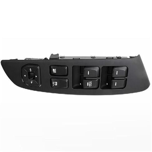 مفتاح النافذة الكهربائي الرئيسي الأيسر الأمامي 2010-2015 متوافق مع Hyundai Tucson IX Glass Lifter Controller ملحقات السيارة 93570-2S0109P(الجبهة اليسرى B)(الجبهة اليسرى C) in Kuwait
