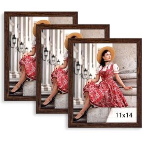 إطار مقاس 22 × 28، إطار ملصق مقاس 22 × 28 أبيض، إطار صورة ريفي مقاس 22 × 28، مجموعة من 3، إطار معرض حائط خشبي، إطار عرض عمودي أفقي للملصق، والأعمال الفنية، والألغاز، وطباعة القماش in Saudi Arabia