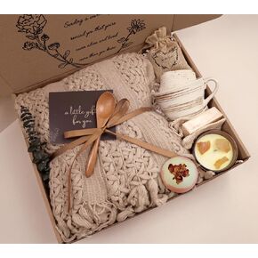 Cozy Care Package for Women – Warm & Comforting Thinking of You Gift Box for Birthday,BES Friend Gift, Get Well Soon, Sympathy, Self Care,Cancer Care & Encouragement(TAN) in Saudi Arabia