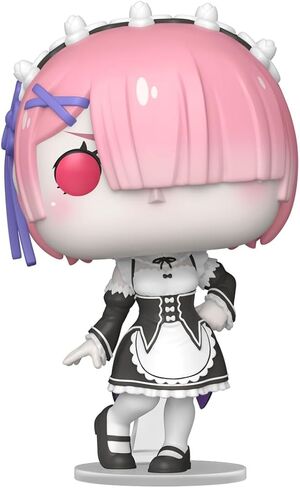 Funko Pop! Animation: Re: Zero - Ram - Collectable Vinyl Figure - Gift Idea - Official Merchandise - Toys for Kids & Adults - Anime Fans - Model Figure for Collectors and Display in Saudi Arabia