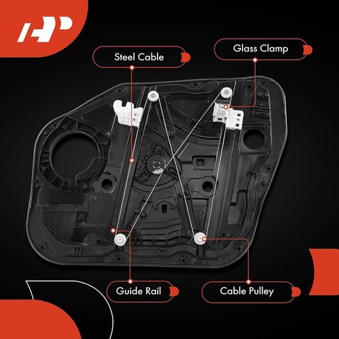 A-Premium Front Driver Side Electric Power Window Regulator with Motor Compatible with Hyundai Tucson 2016-2022 in Saudi Arabia