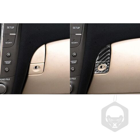 Carbon Fiber Interior Accessories Glove Box Switch for Lexus is 2006-2012 IS250 300 350C in Saudi Arabia