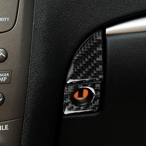 Carbon Fiber Interior Accessories Glove Box Switch for Lexus is 2006-2012 IS250 300 350C in Saudi Arabia