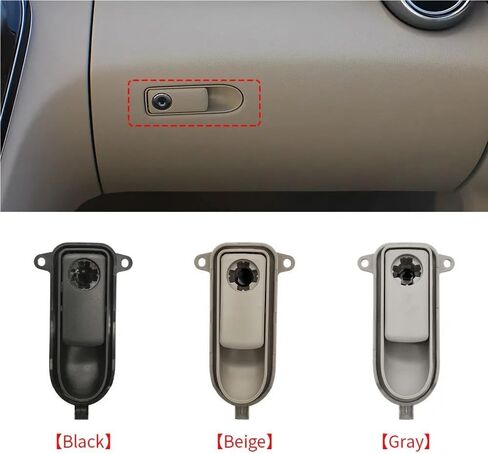 Car Glove Box Switch Handle Toolbox Compartment Lid Switch Grip Lock For Mercedes BenzW205 W253 W447 W448 C GLC V Class Vito(Beige) in Saudi Arabia