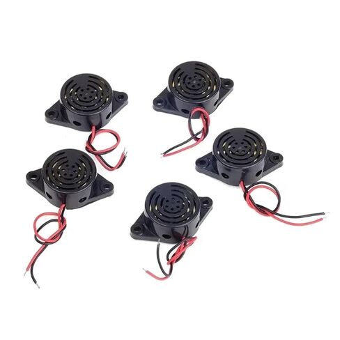 5PCS SFM-27 Buzzers Alarm Continuous Beep 95DB Beep Alarm High-Decibel 3-24V Buzzer in Saudi Arabia