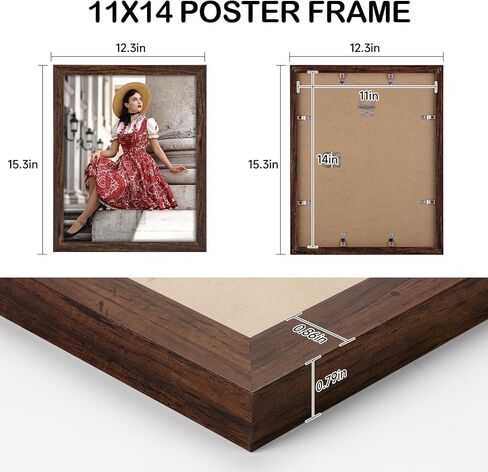 إطار مقاس 22 × 28، إطار ملصق مقاس 22 × 28 أبيض، إطار صورة ريفي مقاس 22 × 28، مجموعة من 3، إطار معرض حائط خشبي، إطار عرض عمودي أفقي للملصق، والأعمال الفنية، والألغاز، وطباعة القماش in Saudi Arabia