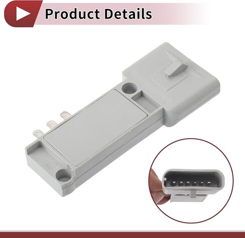 No.E3EF12A297A1A Ignition Module Ignition Control Module for Ford Granada II 1977-1985 Metal,Plastic Gray in Saudi Arabia