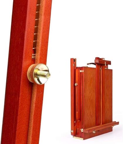 Easel En Art Oil Ing Box Toolbox Promotional Advertisements Solid Bracket Exhibitions Applicable Occasion Solid + Metal Artists Craft Box, in Kuwait