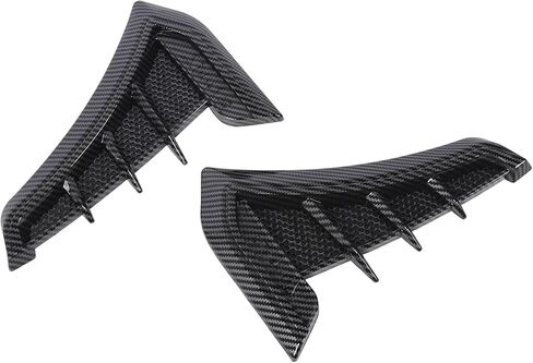 Car Wing Vent Trim Cover for 1 Series E90 E91 - Side Vent Decoration Trim for Enhanced and Performance - Trim (Black) in Saudi Arabia