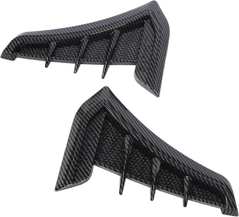 Car Wing Vent Trim Cover for 1 Series E90 E91 - Side Vent Decoration Trim for Enhanced and Performance - Trim (Black) in Saudi Arabia