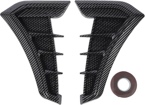 Car Wing Vent Trim Cover for 1 Series E90 E91 - Side Vent Decoration Trim for Enhanced and Performance - Trim (Black) in Saudi Arabia