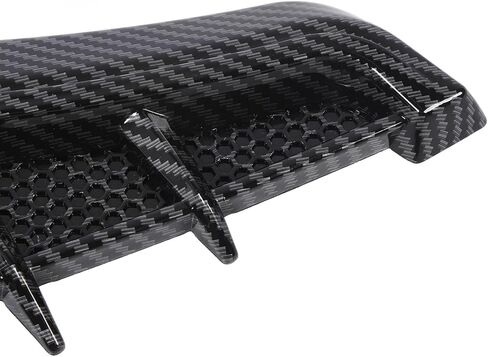 Car Wing Vent Trim Cover for 1 Series E90 E91 - Side Vent Decoration Trim for Enhanced and Performance - Trim (Black) in Saudi Arabia