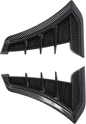 Car Wing Vent Trim Cover for 1 Series E90 E91 - Side Vent Decoration Trim for Enhanced and Performance - Trim (Black) in Saudi Arabia