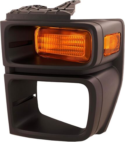 المصابيح الأمامية، عدسات إضاءة جانبية للسائق الأيسر ومبيت متوافق مع 08-21 Ford E-150 E-250 E-350 E-450 CAPA معتمد in Saudi Arabia