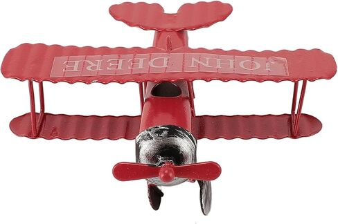 Vintage Airplane Model, Iron Art Ornament for Car Console Cake Decoration Photography Prop in Saudi Arabia