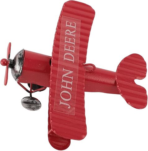 Vintage Airplane Model, Iron Art Ornament for Car Console Cake Decoration Photography Prop in Saudi Arabia