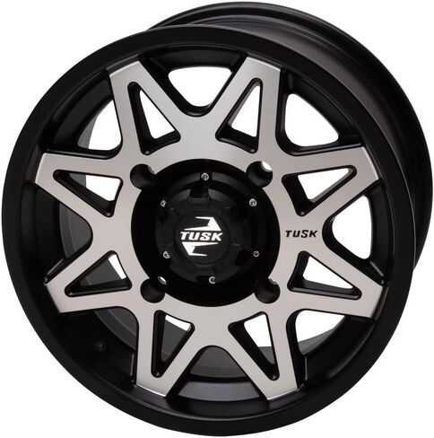 4/156 Tusk Tintic Wheel 14x7 5.0 + 2.0 Machined/Black For Polaris RZR 900 Trail Ultimate 2021-2025 in Saudi Arabia