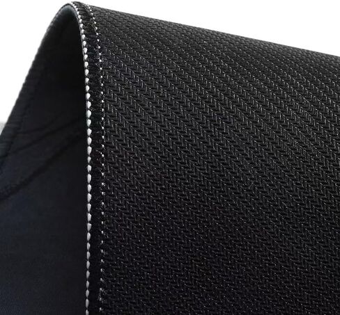 Large Desk Pad Waterproof Protector with Stitched Edges - 70x30cm (27.6x11.8in) - Large Mouse Pad, Office Desk Mat, Non-Slip Desk Blotter Laptop Desk Pad for Home and Office- Pure Color Rubber in Saudi Arabia