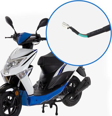 eMagTech Scooter 2Pin LED Number Plate Lights License Light Compatible with Lexmoto Echo 50 2019-2025 in Saudi Arabia