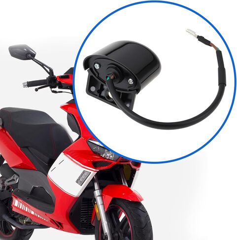 eMagTech Scooter 2Pin LED Number Plate Lights License Light Compatible with Lexmoto Echo 50 2019-2025 in Saudi Arabia