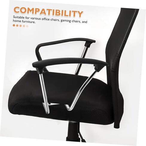 2pcs Ergonomic Stainless Steel Replacement Arm Rest for Gaming and Office Chairs Construction for Easy Installation and Maintenance in Saudi Arabia