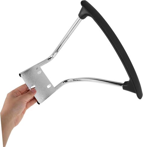 2pcs Ergonomic Stainless Steel Replacement Arm Rest for Gaming and Office Chairs Construction for Easy Installation and Maintenance in Saudi Arabia