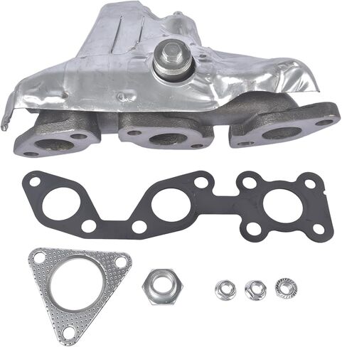 GELUOXI Left Manifold with Gasket Replacement for Nissan Frontier 1999-2004 Xterra 2000-2004 V6 3.3L Naturally Aspirated 140064S102 140065S600 in Saudi Arabia