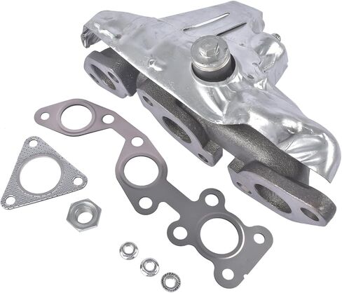 GELUOXI Left Manifold with Gasket Replacement for Nissan Frontier 1999-2004 Xterra 2000-2004 V6 3.3L Naturally Aspirated 140064S102 140065S600 in Saudi Arabia