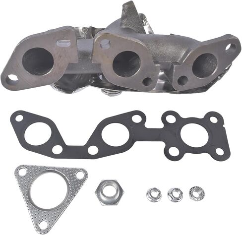 GELUOXI Left Manifold with Gasket Replacement for Nissan Frontier 1999-2004 Xterra 2000-2004 V6 3.3L Naturally Aspirated 140064S102 140065S600 in Saudi Arabia