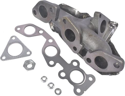 GELUOXI Left Manifold with Gasket Replacement for Nissan Frontier 1999-2004 Xterra 2000-2004 V6 3.3L Naturally Aspirated 140064S102 140065S600 in Saudi Arabia