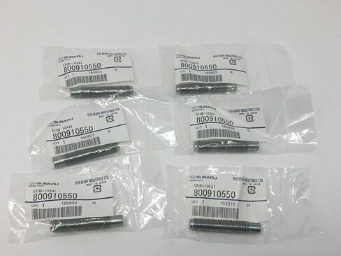 Subaru Exhaust Manifold Stud 6 PACK WRX STI Legacy Impreza Forester Crosstrek Outback Brz 800910550 Genuine Oem in Saudi Arabia