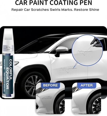 Car Touch Up Paint Compatible with Toyota RAV4 Tacoma Tundra Camry Car Paint Scratch Repair Kit, Quick & Easy Solution to Repair, 2 in 1 Scratch Remover Pen with Color-Matched (Supersonic Red(3U5(Include 2SC)) for 2024 RAV4 Prime/2025 Camry/2024 Camry Hyb in Saudi Arabia