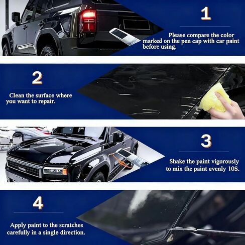 Car Touch Up Paint Compatible with Toyota RAV4 Tacoma Tundra Camry Car Paint Scratch Repair Kit, Quick & Easy Solution to Repair, 2 in 1 Scratch Remover Pen with Color-Matched (Supersonic Red(3U5(Include 2SC)) for 2024 RAV4 Prime/2025 Camry/2024 Camry Hyb in Saudi Arabia