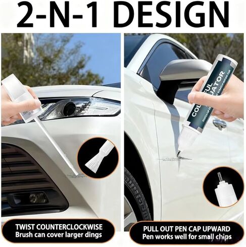 Car Touch Up Paint Compatible with Toyota RAV4 Tacoma Tundra Camry Car Paint Scratch Repair Kit, Quick & Easy Solution to Repair, 2 in 1 Scratch Remover Pen with Color-Matched (Supersonic Red(3U5(Include 2SC)) for 2024 RAV4 Prime/2025 Camry/2024 Camry Hyb in Saudi Arabia