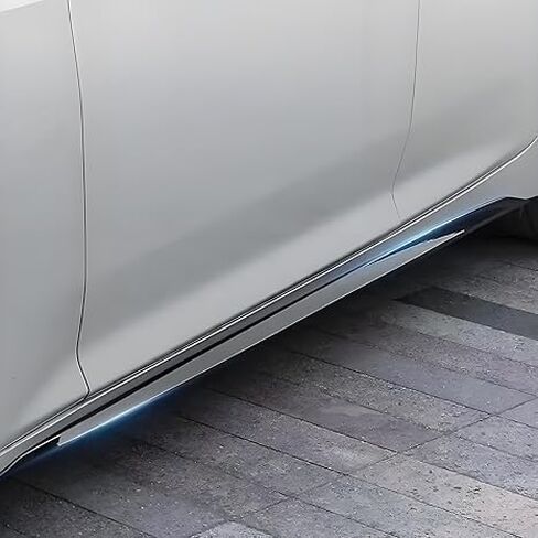Compatible with Cadillac CT5 2020-2025 Glossy Black Side Skirt Body Kit Spoiler Lip Trim in Saudi Arabia